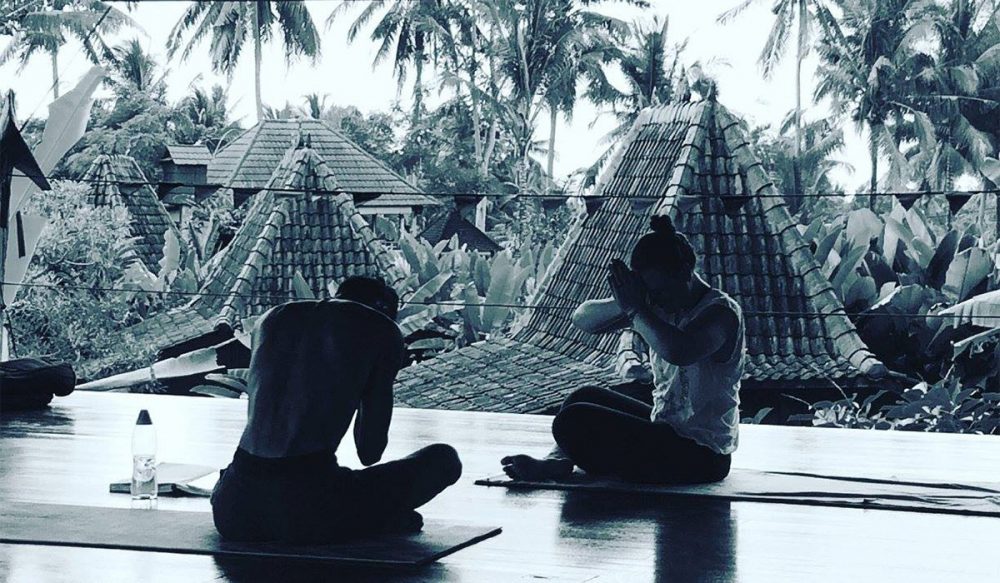 Sacred Paths Yoga Students Bow