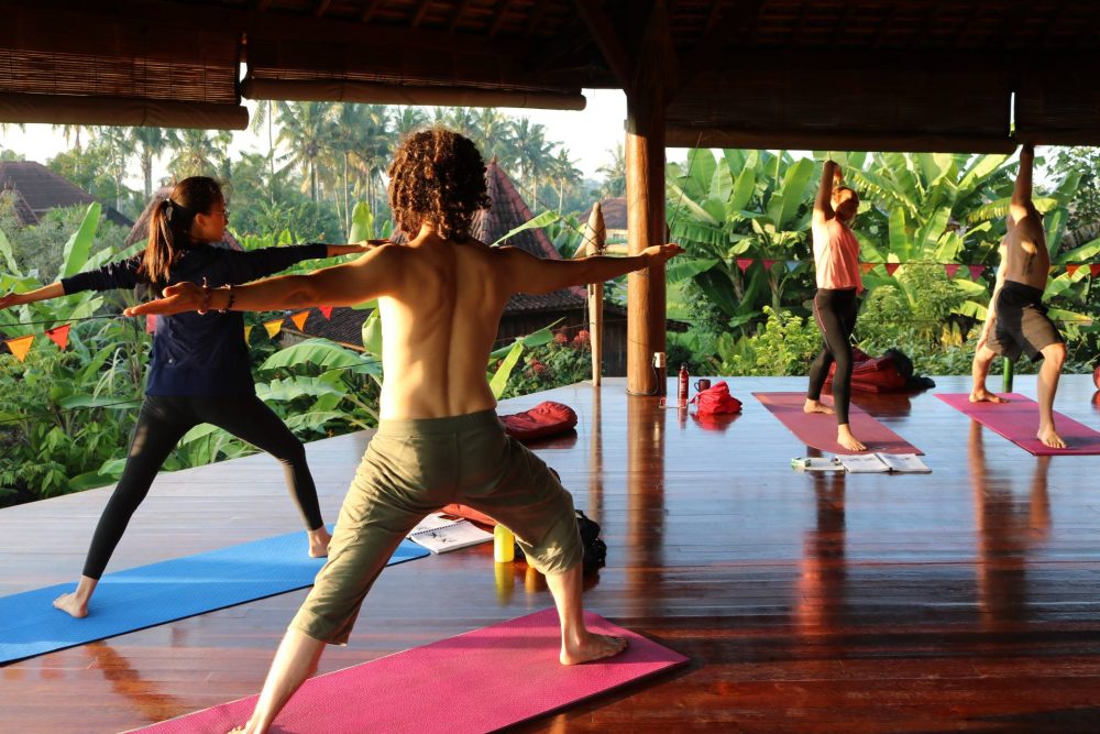 Students at 200 Hour Yoga Alliance certified Yoga Teacher Training