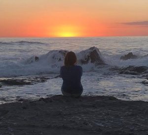 Pause and Set Intention (Sankalpa) on the beach