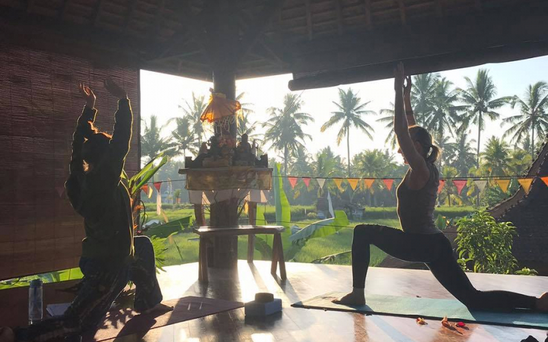 Bali Morning Asana Practice Bali Morning Asana Practice