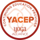 Yoga Alliance Registered Yoga School Continuing Education Provider YACEP Yoga Alliance Registered Yoga School Continuing Education Provider logo