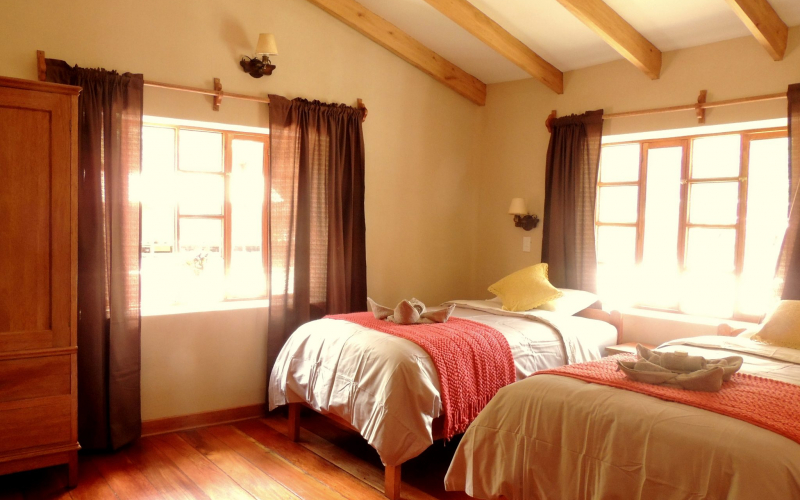 Peru yoga retreat lodging