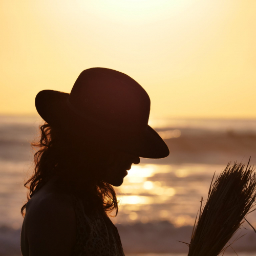 Sam Bianchini at sunset